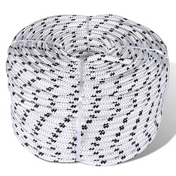 vidaXL Corde de Bateau Tressée Polyester