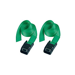 Avis Master Lock 3110EURDAT Sangle d'arrimage avec boucle à griffes, Gris, 2,50m x 25mm Sangle, Pack de 2