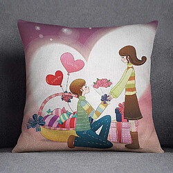 Bonamaison Housses de Coussin 45x45 cm - Multicolore