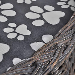 VidaXL Arbre/Maison à Chat avec Coussin Saule pas cher