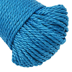 Acheter vidaXL Corde de travail 3 mm 500 m - Bleu