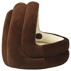 Acheter VidaXL Lit Marron/Crème