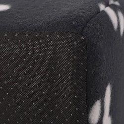 vidaXL Lit pour chats Taille L - Noir pas cher