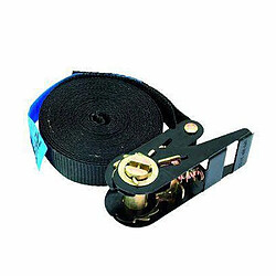 Omnitronic Sangle à cliquet arrimage - 5 m Tendeur sangle à cliquet - en polyester - tressée