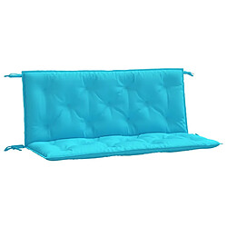 vidaXL Banc de Jardin Turquoise