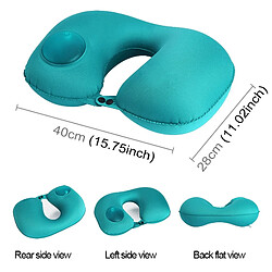 Avis Wewoo Coussin de cou U - Bleu