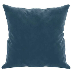 Acheter vidaXL Coussins décoratifs - Lot de 2 Bleu