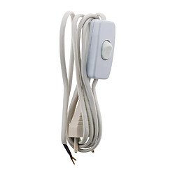 ZENITECH Cordon Luminaire Blanc