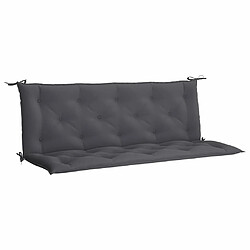 Coussin de banc de jardin VIDAXL - Anthracite