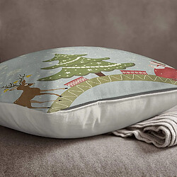 Bonamaison Housses de Coussin Multicolore