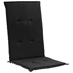 Avis Decoshop26 Lot De 4 Coussins De Chaise - Noir