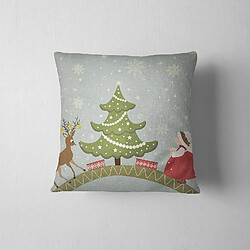 Bonamaison Housses de Coussin Multicolore