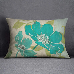 Bonamaison Housse de Coussin Multicolore 35x50