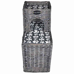 Acheter vidaXL Château Chat avec Coussin - Saule