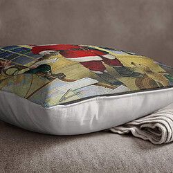 Bonamaison Housse Coussin Multicolore