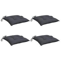 Avis VIDAXL Coussins de chaise anthracite