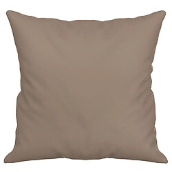 Acheter VIDAXL Coussins décoratifs - Taupe