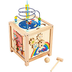 Small Foot Cube de Motricité en Bois