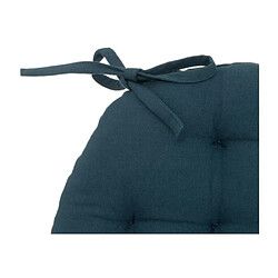 Pegane Coussins de Chaise - Bleu Foncé