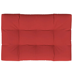 VidaXL Coussin de palette - Rouge