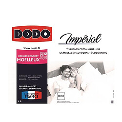 Avis DODO Oreiller Imperial - Blanc 60x60 cm