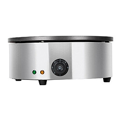 Helloshop26 Crêpière professionnelle - Inox