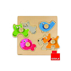 Goula Puzzle animaux domestiques en bois