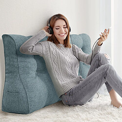 Acheter VerCart Arc Coussin de Lecture Gris - 140 cm