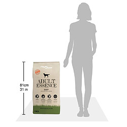 vidaXL Adult Essence Beef - 15 kg pas cher