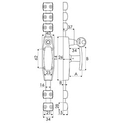 JARDINIER MASSARD Crémone Classique
