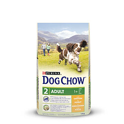 Dog Chow Croquettes Poulet Croquettes pour chiens adultes - Avec poulet - 14 kg