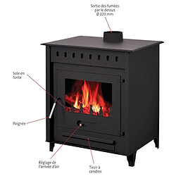 Interstoves LYA 12 Pack - Noir