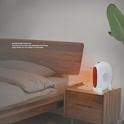 Mini Chauffage Bureau Solaire 500W - Blanc pas cher