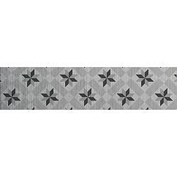 Cpm Crédence adhésive Aluminium Carreaux Gris