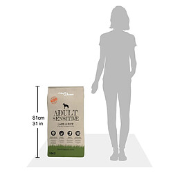 vidaXL Nourriture Adult Sensitive Lamb & Rice pas cher