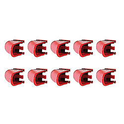 Vendos85 Éplucheur électrique - Blanc Rouge