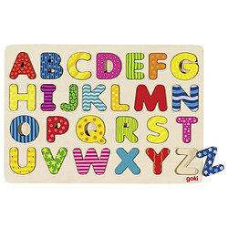 Goki Puzzle alphabet en bois