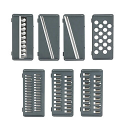 Ac-Deco Coupe légume avec passoire intégrée 8 en 1