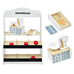Mamabrum Marchande Enfant en bois