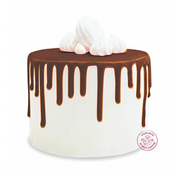 Scrapcooking Glaçage chocolat pâtisserie - Marron