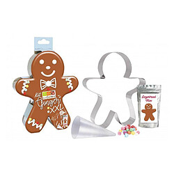 Scrapcooking Coffret DIY bonhomme pain d'épices - Argent