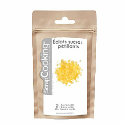 Scrapcooking Éclats sucrés pétillants - Jaune
