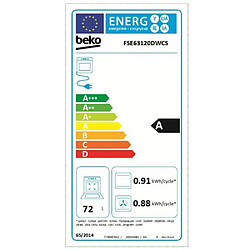 Beko FSE63120DWCS - Blanc