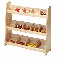 Educo Petite Étagère Marchande Bois