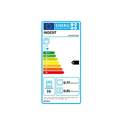 Indesit Cuisinière Vitrocéramique 59l 4 Feux