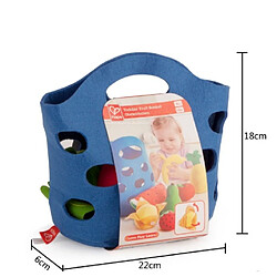 Hape Panier feutre fruits enfant
