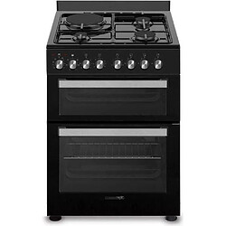 Lagermania LA GERMANIA SM61DFN Cuisiniere 2 Fours Noire