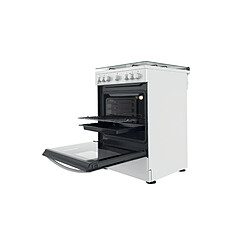 Acheter Cuisinière mixte 69l 4 feux blanc - IS67M5PCWFR - INDESIT