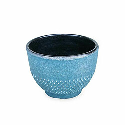 Aromandise Tasse fonte bleue et argentée