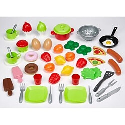 ECOIFFIER Coffret aliments 50 pièces
